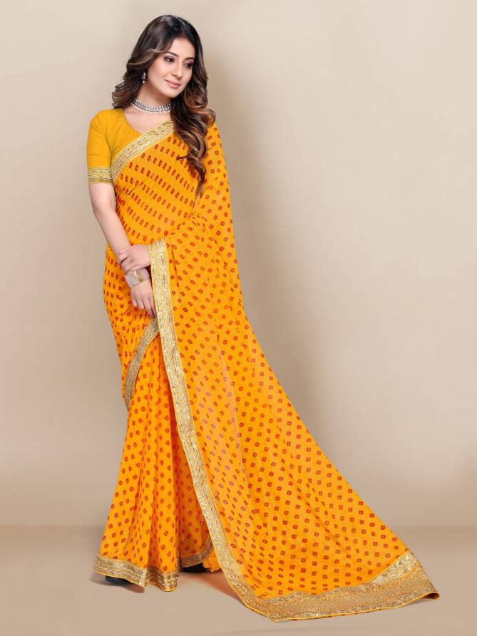 Vivera Allys Ethnic Wear Georgette Designer Latest Saree Collection